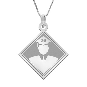 26  Male Graduation Charm or Pendant