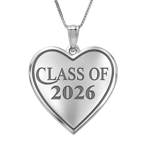 Class of 2026 Heart Charm