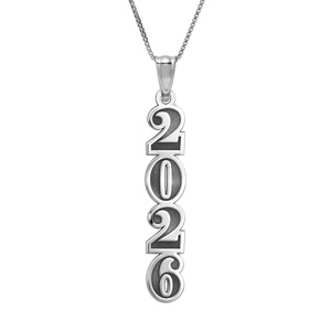 2026 Vertical Graduation Charm or Pendant