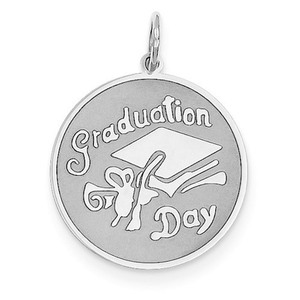 Graduation Day  Round Graduation Charm or Pendant