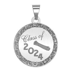 Class of 2023   Round Graduation Charm or Pendant