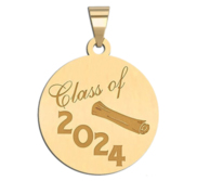 Class of 2022  Round Graduation Charm or Pendant