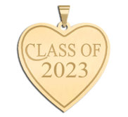Class of 2022 Heart Charm