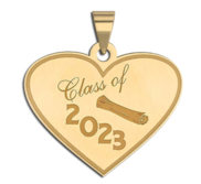 22  Graduation Heart Charm or Pendant