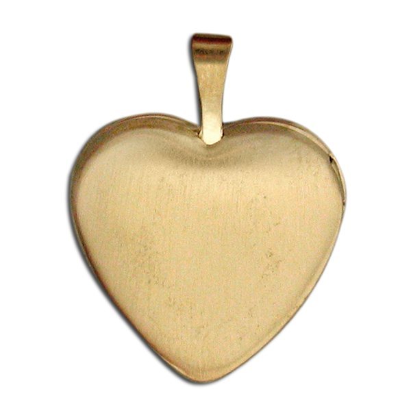14k Gold Filled Small Heart Photo Locket - PG76630