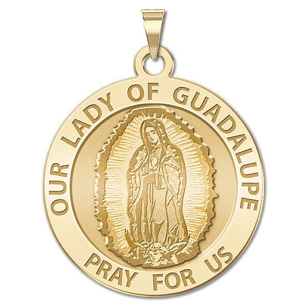 Our Lady of Guadalupe Religious Medal "EXCLUSIVE" ST418RL
