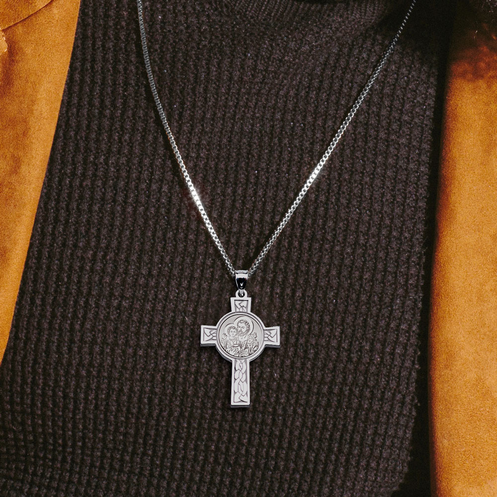 Saint Joseph Cross Religious Medal 