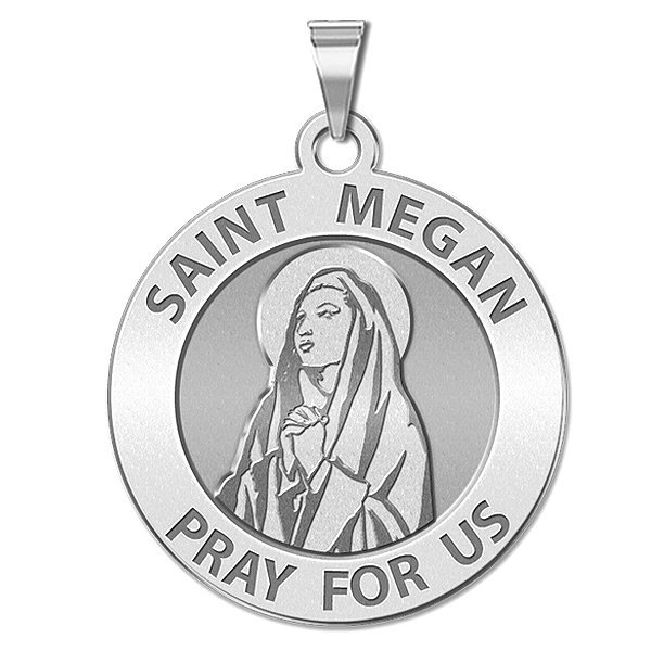 PicturesOnGold.com Saint Naomi Oval Religious Medal Saint Naomi Oval Religious Medal 