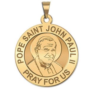 Pope Saint John Paul II Religious Medal  EXCLUSIVE 