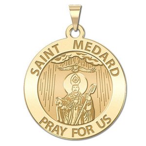 Saint Medard Religious Medal  EXCLUSIVE 