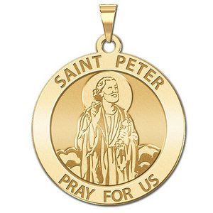 Saint Peter Religious Medal  EXCLUSIVE 