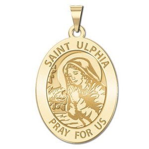 Saint Ulphia Religious Medal  EXCLUSIVE 
