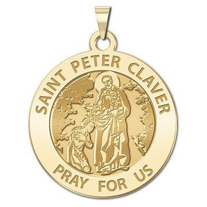 Saint Peter Claver Religious Medal  EXCLUSIVE 