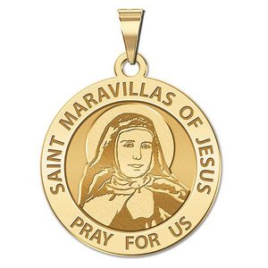 Saint Maravillas of Jesus Religious Medal  EXCLUSIVE 