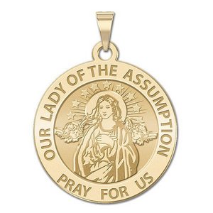 Our Lady of the Assumption Religious Medal   EXCLUSIVE 