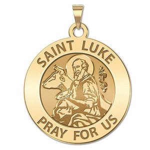 Saint Luke Religious Medal  EXCLUSIVE 