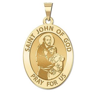 Saint John of GOD Religious Medal  EXCLUSIVE 