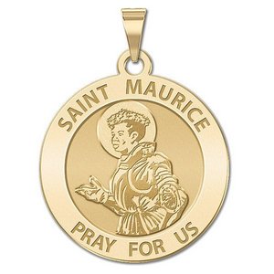 Saint Maurice Religious Medal  EXCLUSIVE 
