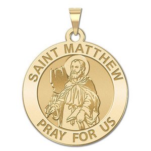 Saint Matthew Religious Medal  EXCLUSIVE 