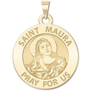 Saint Maura Religious Medal  EXCLUSIVE 