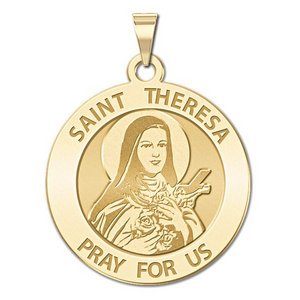 Saint Theresa Religious Medal  EXCLUSIVE 