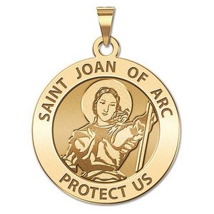 Saint Joan of Arc Religious Medal  EXCLUSIVE 
