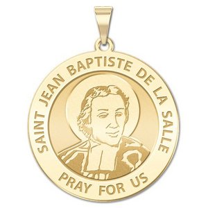 Saint Jean Baptiste de la Salle Religious Medal  EXCLUSIVE 