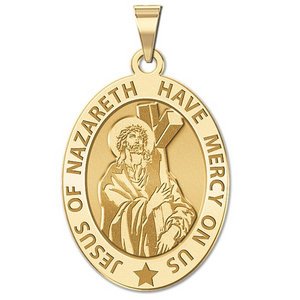 Jesus of Nazareth Religious Medal   EXCLUSIVE 