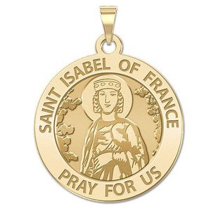 Saint Isabel of France Religious Medal  EXCLUSIVE 