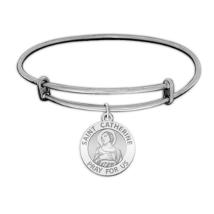 Saint Catherine of Alexandria Expandable Bracelet