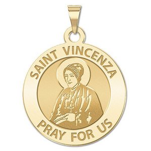 Saint Vincenza Religious Medal  EXCLUSIVE 