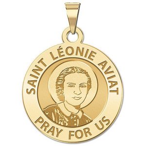 Saint Leonie Aviat Religious Medal  EXCLUSIVE 