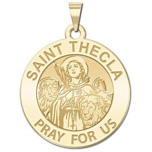 Saint Thecla Religious Medal  EXCLUSIVE 