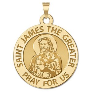 Saint James The Greater Religious Medal  EXCLUSIVE 