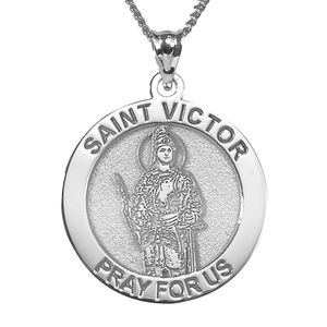 Saint Victor Religious Medal  EXCLUSIVE 
