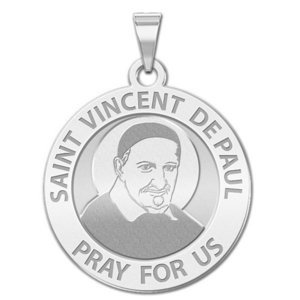 Saint Vincent De Paul Religious Medal  EXCLUSIVE 