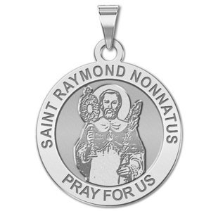 Saint Raymond Nonnatus Religious Medal  EXCLUSIVE 