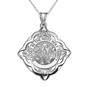 Holy Trinity Cathedral Round Religious Medal   EXCLUSIVE 