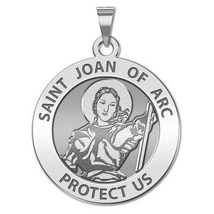 Saint Joan of Arc Religious Medal  EXCLUSIVE 
