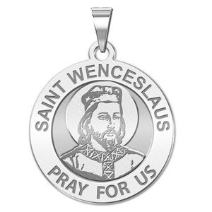 Saint Wenceslaus Religious Medal  EXCLUSIVE 