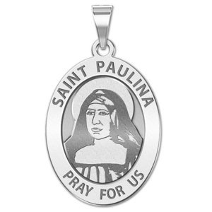 Saint Paulina Medal  OVAL  EXCLUSIVE 