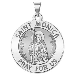 Saint Monica Religious Medal   EXCLUSIVE 