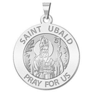 Saint Ubald Religious Medal  EXCLUSIVE 