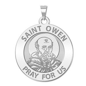 Saint Owen Religious Medal    EXCLUSIVE 
