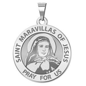 Saint Maravillas of Jesus Religious Medal  EXCLUSIVE 