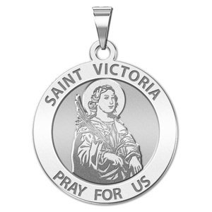 Saint Victoria Religious Medal   EXCLUSIVE 