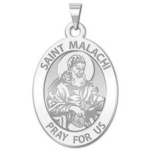 Saint Malachi Religious Medal   EXCLUSIVE 