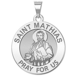 Saint Matthias Religious Medal  EXCLUSIVE 