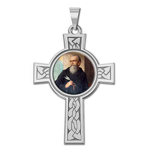 Saint Benito Cross Religious color Medal   EXCLUSIVE 