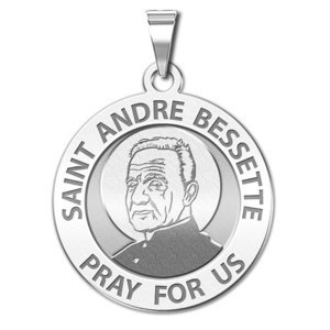 Saint Andre Bessette Round Medal  EXCLUSIVE 